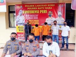 Polsek Labuhan Ruku Tangkap Pembobol Rumah Gaya Spiderman