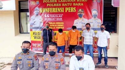 Polsek Labuhan Ruku Tangkap Pembobol Rumah Gaya Spiderman