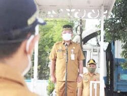 Sekdakab Batubara Pimpin Apel Perdana Usai Libur Lebaran 1443