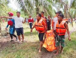 Korban Tenggelam di DAM Sungai Limau Manis di Temukan Tewas