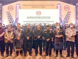 Wabup Pakpak Bharat Hadiri Pelantikan DPW Himpak Periode 2022-2027