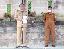 Wakil Bupati Pakpak Bharat Pimpin Apel Gabungan