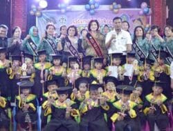 Bunda PAUD Dairi Lepas Anak Tunas Bangsa Desa Lau Mil Tigalingga
