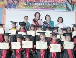 Bunda PAUD Dairi Hadiri Pelepasan Paud se-Kecamatan Pegagan Hilir
