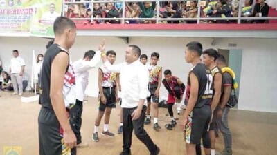 Bupati Pakpak Bharat Buka Turnamen Bola Voli Porwil III Sumut