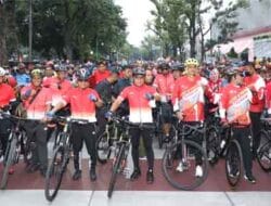 Fun Bike Digelar Polda Sumut dan Kodam I/BB Meriah