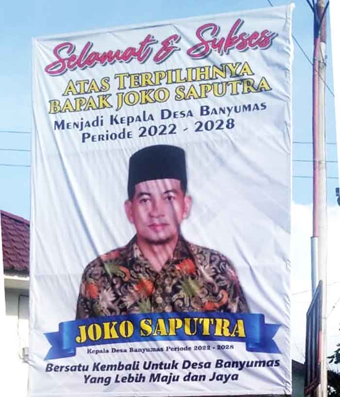 Joko Saputra Terpilih Jabat Kepala Desa Banyumas