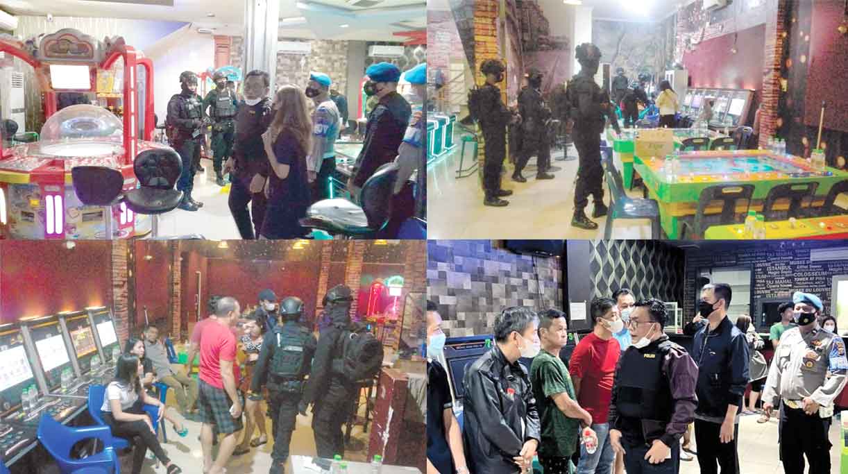 Kapoldasu Pimpin Gerebek Lokasi Judi di Komplek MMTC dan Asia Mega Mas