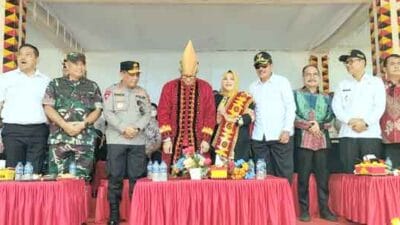 Kapoldasu Dampingi Menparekraf Hadiri Festival Aekhula 2022 di Nias Barat
