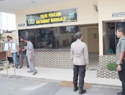 Kapolres Batubara AKBP Jose DC Fernandes SIK Cek Kebersihan Mako