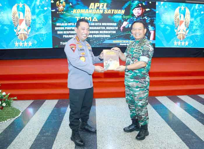 Kapolri Tekankan Sinergitas TNI-Polri Harga Mati Demi Wujudkan Indonesia Emas 2045