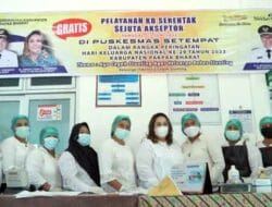 Ketua TP PKK Pakpak Bharat Tinjau Pelaksanaan Pelayanan KB Sejuta Akseptor