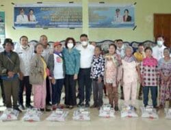 Ketua TP PKK Romy Mariani Canangkan Bulan Imunisasi Nasional di Sileuh Leu Parsaoran