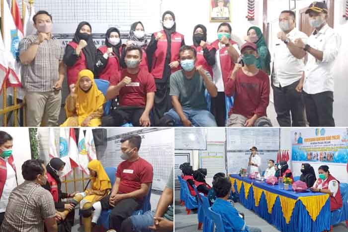 Kunjungan Ketua TP PKK Kabupaten Batubara Desa Pulau Sejuk