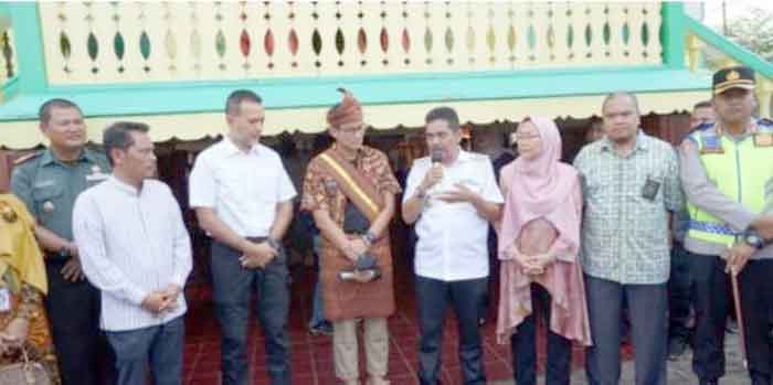 Menparekraf Bersama Wagubsu Berkunjung ke Rumah Adat Kota Tebingtinggi