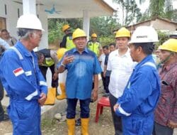 Plt Bupati Langkat Kunjungi Lokasi Pengeboran Migas PT Bukit Energi Bahorok