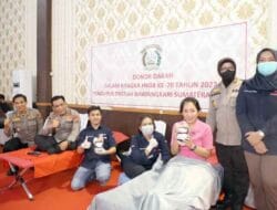 Polda Sumut Gelar Donor Darah Sambut HUT Bhayangkara Ke-76