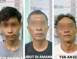 Satresnarkoba Polres Langkat Amankan Tiga Pelaku Tindak Pidana Narkotika