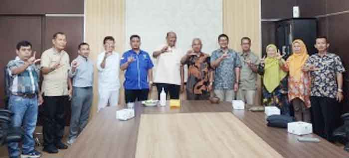 Syah Afandin Terima Audiensi GAPENSI, BKMT dan UNIMED