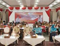 Tim Verifikasi Lapangan Hybrid Kementerian PP dan PA Lakukan Evaluasi di Pakpak Bharat