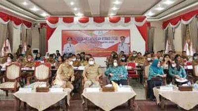 Tim Verifikasi Lapangan Hybrid Kementerian PP dan PA Lakukan Evaluasi di Pakpak Bharat