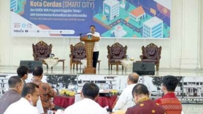 Walikota Tebingtinggi Muhammad Dimiyathi Buka Master Plan Smart City