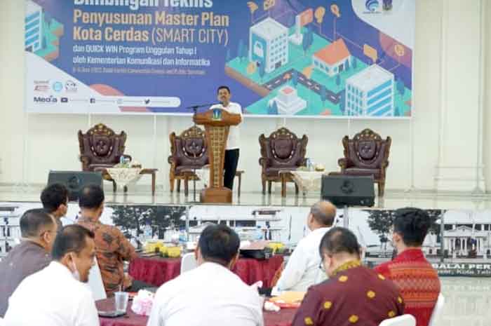 Walikota Tebingtinggi Muhammad Dimiyathi Buka Master Plan Smart City
