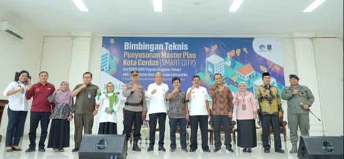 Walikota Tebingtinggi Muhammad Dimiyathi Buka Master Plan Smart City