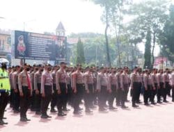 681 Personil Poldasu dan Jajaran Diberangkatkan Amankan W20 di Parapat