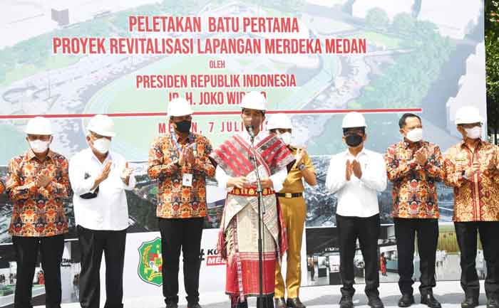 Afandin Hadiri Harganas di Medan, Jokowi Ajak Kemandirian Pangan