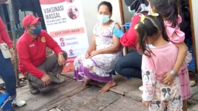 BIN Sumut Bekerjasama dengan Pemkab Langkat Layani Vaksin Booster di Desa Kwala Besar