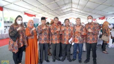 Bupati Pakpak Bharat Hadiri Peringatan Harganas 2022