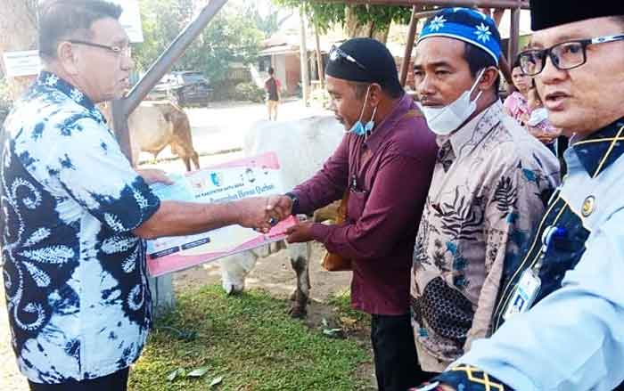 Desa Bandar Rahmat Terima Kurban Bupati Batubara