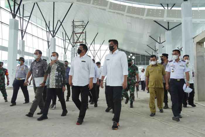 Bobby Nasution & Menteri ATR/BPN Tinjau Terminal Tipe A Amplas