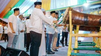 Bobby Nasution & Unsur Forkopimda Takbiran di Balai Kota
