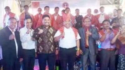 Bupati Dairi Hadiri Pengumpulan Dana Pembangunan Rumah Dinas Pendeta GBKP