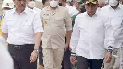 Bupati Pakpak Bharat Hadiri Kunker Menko Marves Luhut Binsar Panjaitan