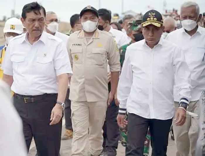 Bupati Pakpak Bharat Hadiri Kunker Menko Marves Luhut Binsar Panjaitan