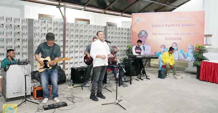Bupati Pakpak Bharat Undang Tim Vaksinator Covid-19