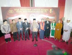 Polri dan Lintas Agama Berdoa untuk Indonesia yang Lebih Baik