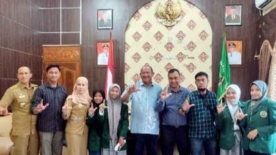 F-MIPA USU & Sarjana Pengangguran Audiensi ke Plt Bupati Langkat