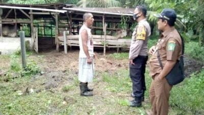 Giat Bhabinkamtibmas Polsek Kuala di Desa Raja Tengah, Bali Kasih, Kelurahan Bela Rakyat