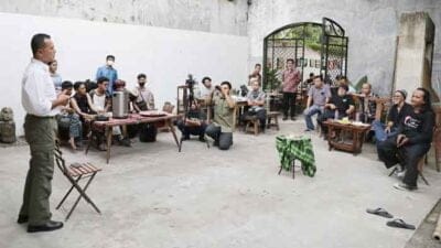 Ikut Saksikan Raon Teater, Ijeck Apresiasi Kehadiran KSBN