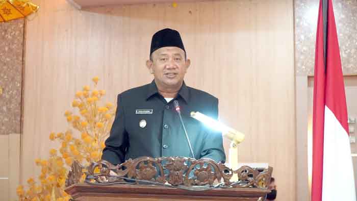 Jawaban Afandin dari Pandangan Umum Fraksi DPRD Langkat Terkait 2 Ranperda