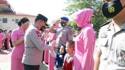 Kapolda Sumut Pimpin Upacara Kenaikan Pangkat 1.229 Personel