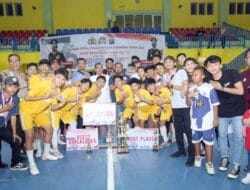 Kapoldasu Tutup Turnamen Futsal Dalam Rangka HUT ke-76 Bhayangkara