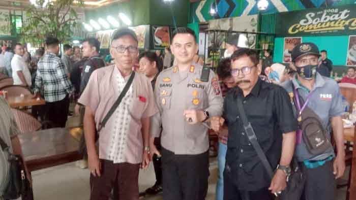 Kapolres Langkat Beserta PJU Jalin Silaturahmi dengan Rekan Pers