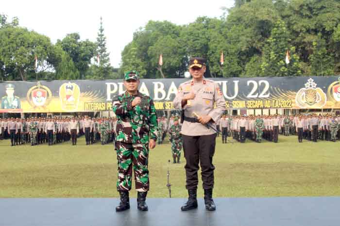 Kasetukpa Lemdiklat Polri Tutup Latihan Integrasi Pendidikan Diktukpa TNI AD dan Setukpa Polri