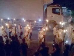 Kecamatan Gebang Laksanakan Pawai Obor dan Kendaraan Hias