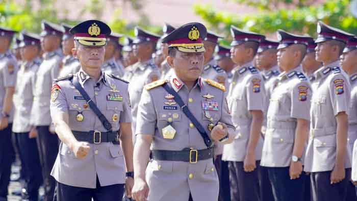 Kegiatan Upacara Penutupan, Pelantikan dan Pengambilan Sumpah Siswa Diktukba Polri Gelombang I Tahun 2022